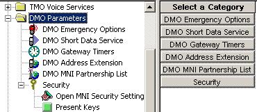 DMO Parameters 3-71 19 DMO Parameters Related field is: Paragraph 14.6 "Direct Mode (DMO)" Paragraph 14.7 "Direct Mode (DMO) Reservation" Paragraph 28.2 "One-Touch Options" Paragraph 28.