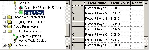 9 Open MNI Security settings Click to display a table that provides security settings for open group calls which are identified by the MNI value. 19.6.