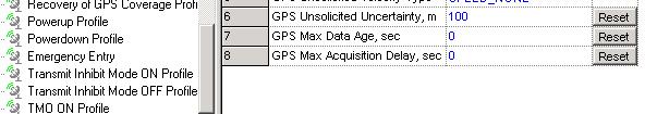 GPS 3-139 30.14 DMO On Profile On entering DMO, the terminal will check its location and send an Unsolicited Location report if this profile is enabled. See Paragraph 30.