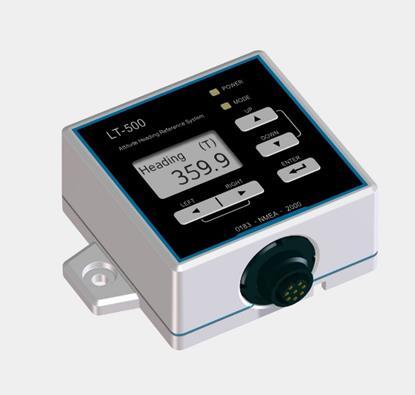 LT-500 AHRS Key Features Attitude Heading Reference System with 11 precision sensors True heading, magnetic heading, deviation, variation, roll, pitch, air pressure, and temperature Display and