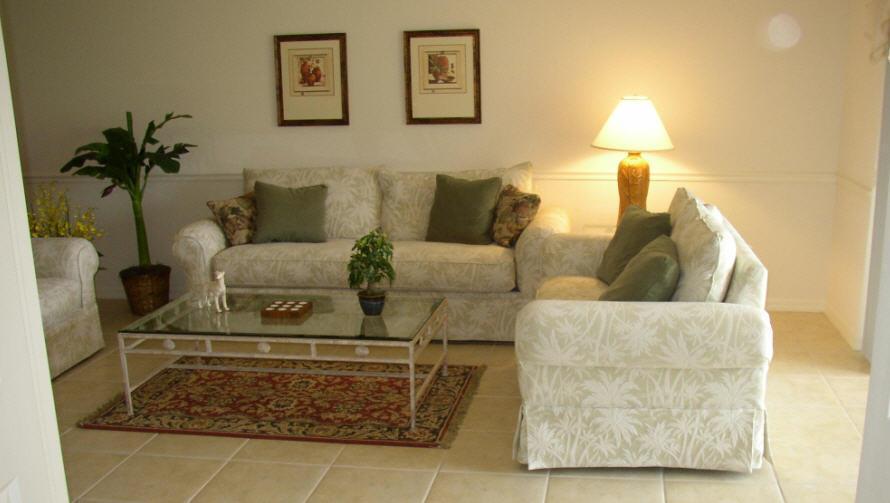 Furnishings need to be: Within a room, furnishings need to be in scale with one another. Large sofa----large coffee table.