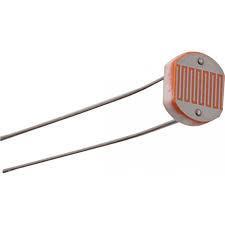 Light Dependent Resister (LDR): An LDR is a resistive component whose resistance changes with the light intensity that falls upon it.