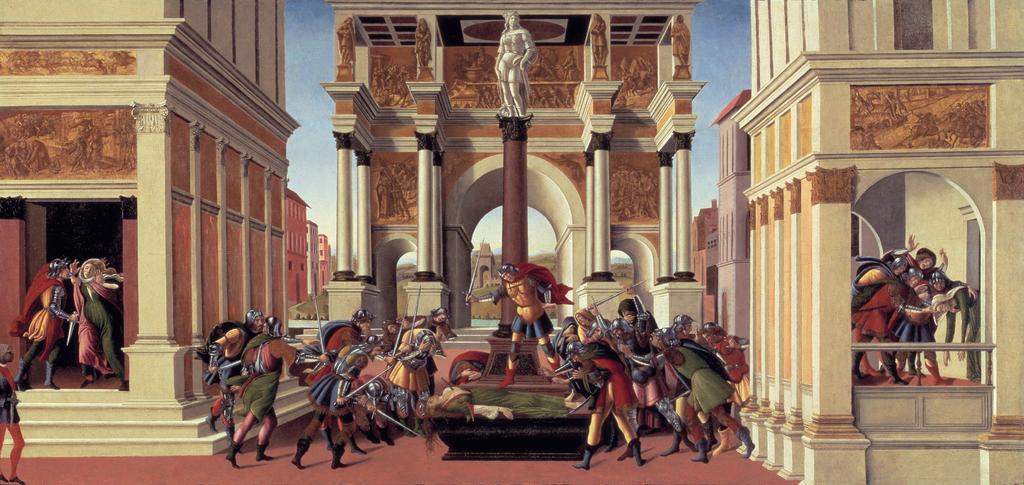 The Story of Lucretia- Botticelli (1500)