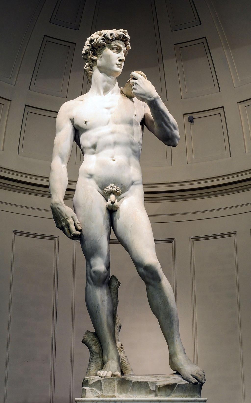 The David- Michelangelo, (1501-1504) 17 feet