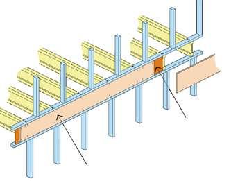 DETAIL F14: Short cantilever supporting load bearing wall DETAIL F15: Cantilever supporting load bearing wall