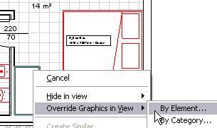 The Bedroom Closet subcategory is now available as a parameter that you can control by object style for all views, or by visibility graphics for view overrides.