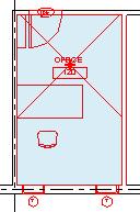 Create a Group 1 Open the data set m_unit 7b Start.rvt. Verify that the Floor Plans Level 1 is current. Zoom into the desk and chair (middle left).
