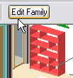 Both the element-level overrides and the section box are convienent ways to illustrate the interior of your design. Edit the Shelf Family in Place 6 Select the shelf unit.