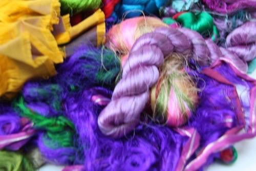 Go Wild with Silk, with Lynn Ruggles 2-day Workshop When: February 27-28, 2016 Where: At JoAnn Fabrics, 1085 N Milwaukee, Boise What: Spinners most often encounter silk as a lustrous white Bombyx top