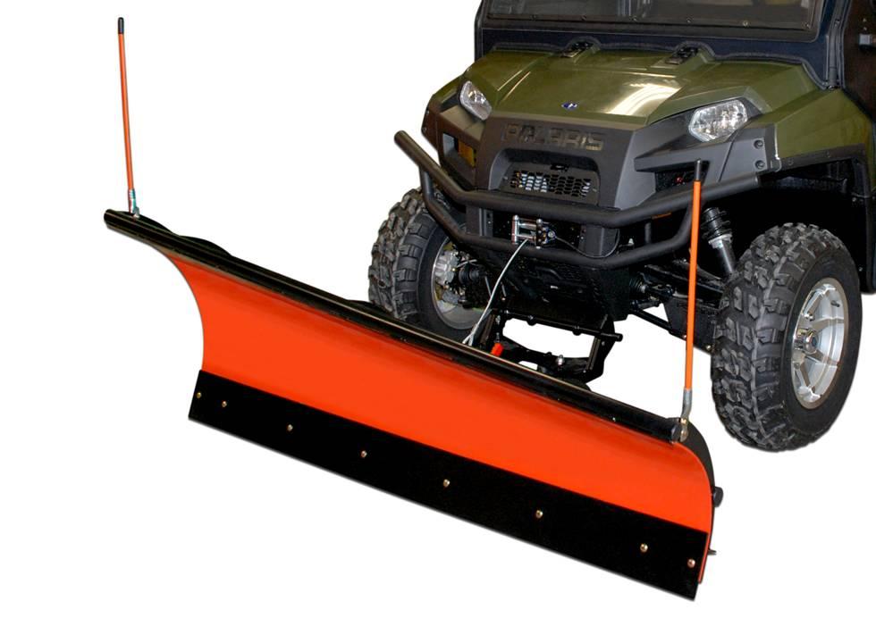 Rev. D, p. 1 of 15 INSTALLATION & OWNER S MANUAL Polaris Ranger (2009-) Tapered UTV Poly Plow with Vehicle Mount Kit 6 Wide Snow Plow (p/n: 1POLUTP) (fits the 500 H.O., 700 & 800 HD & XP) The contents of this envelope are the property of the owner.