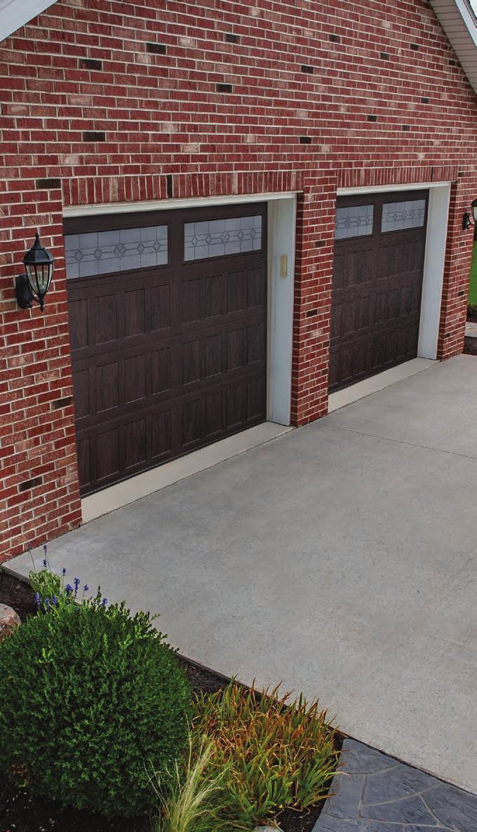 STAMPED SHAKER MODEL SELECTION CHART Select Your Garage Door Model GOOD BETTER BEST Insulation Type No Insulation 1-3/8 Polystyrene 1-13/16 Polystyrene 1-7/8 Polyurethane R-value R-7.94 R-9.