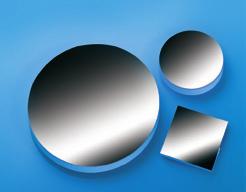 Hot mirrors are used primarily in projection and illumination systems.
