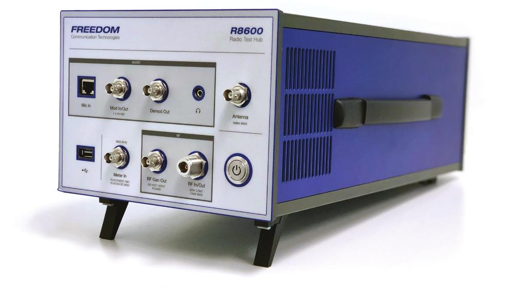 THE R8600 RADIO TEST HUB The R8600 Radio Test Hub is designed to meet the demanding requirements of RF production environments.
