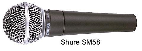 1.4. Microphones Shure vocal there are four Shure SM58 microphones which are a