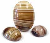 Medium Dome Tumbled Glass Cabochons # 2194 Tigereye color shown # 2195 5MM 8x6MM These 8 additional colors shown below are