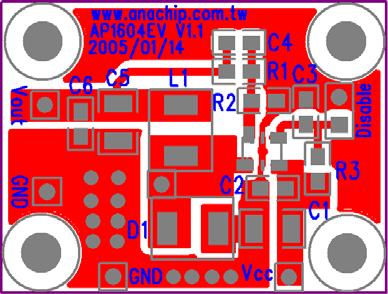 4.4 PC Board Layout (1) Top iew General Size (36*27 mm) Small Size
