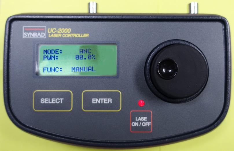 Initial Start up (with a UC-2000 Controller): Important When performing the initial start-up sequence, check that the factory-installed DB-9 jumper plug is installed.