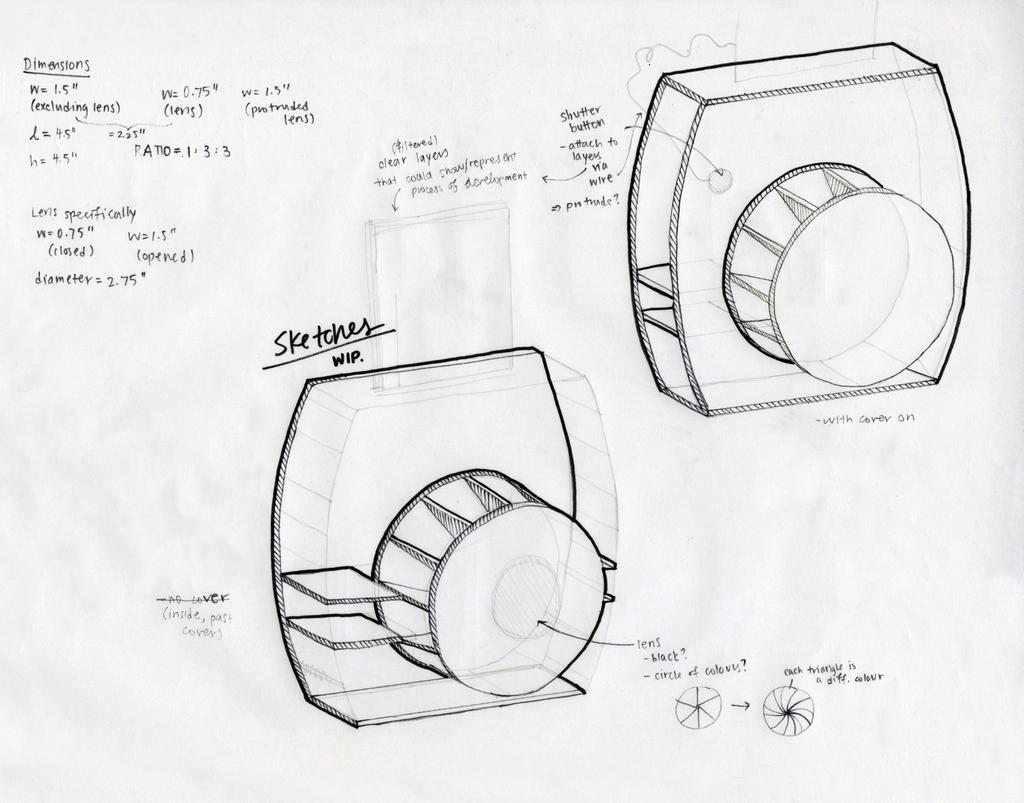 PROJECT 2, STAGE 4 DRAW INITIAL SKETCHES Sketches for the first prototype.