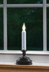 Dual LED Window Candles Tilt to change LED flame color from Amber to Warm White