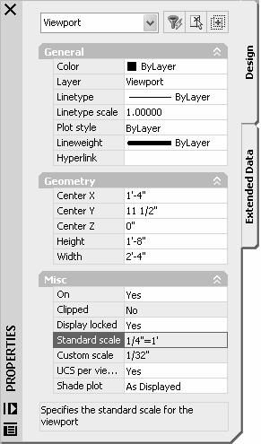 The Orientation will default to Landscape. 8. Select the OK button in the Page Setup Dialog. AutoCAD will automatically create a new Viewport object on the current Layer. 9.