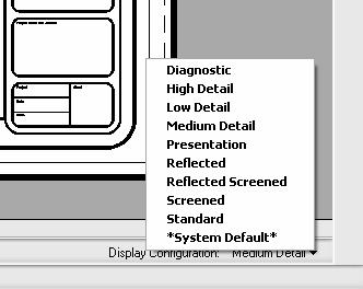 BD41-3L Architectural Desktop objects (AEC objects) can be displayed differently depending on the view that you are using (e.g. Plan, Elevation, Model) and the Display Configuration that you are using.