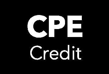 CPE Process In order to receive CPE credit Be sure to sign in or scan your badge for this session You must stay in the session for the duration of the training This session is eligible for