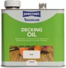 Decking Oil is a premium alternative to traditional teak oil and is ideal for use on all softwood and hardwood decking including tiles and boards.