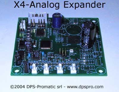 DPS-Promatic X4 Analog expander Instruction list Rev 1.