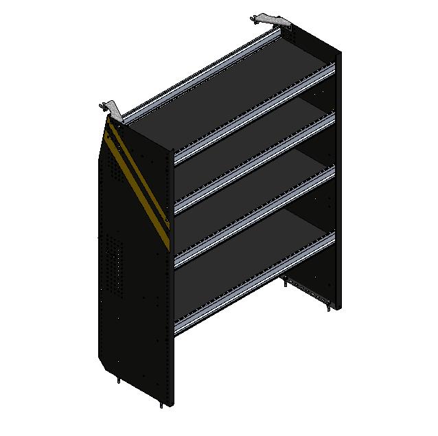 INSTALLATION GUIDE N5-DS48-4 Shelving ( steel ) Transit High Roof & Medium Roof Promaster