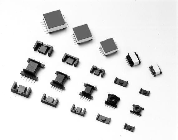 Supersedes arch 00 Product features Six winding, surface mount devices that offer more than 00 usable inductor or transformer configurations igh power density and low profile ow radiated noise and
