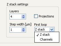Release 2.2 New Features 7 such as filter cube change and excitation filter change are performed only once at the beginning of a z stack.