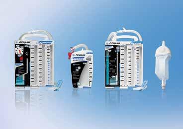 14 Maquet Medical Systems USA Comprehensive products for the spectrum of care Chest drains, MESH and Patch The Atrium EXPRESS chest drain from Maquet offers not only precision dry suction regulation,