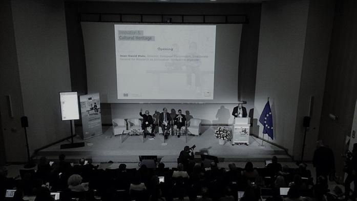 6 8. NEWS Participation in Events/Conferences V4Design has participated in the High-level Horizon 2020 conference of The European Year of Cultural Heritage that took place in Brussels at the 20th of