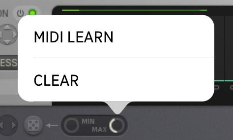 MIDI Thesys can receive MIDI from any source (incl. virtual MIDI). The MIDI Settings dialogue will show you all MIDI devices currently connected to your ipad.