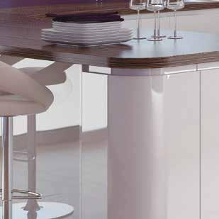 uk 49 MODERN SOLO GLOSS WHITE A fashionable and stylish lacquered