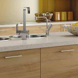 uk 73 MODERN VOGUE PACIFIC WALNUT Simple and modern kitchen with