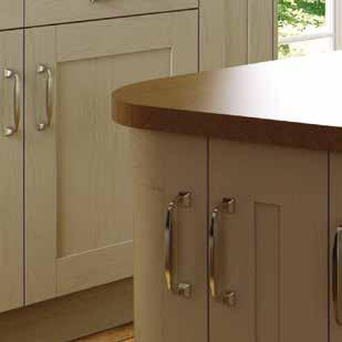 uk 17 SHAKER PAINTED WOOD SHAKER SAGE GREY & OYSTER A classic