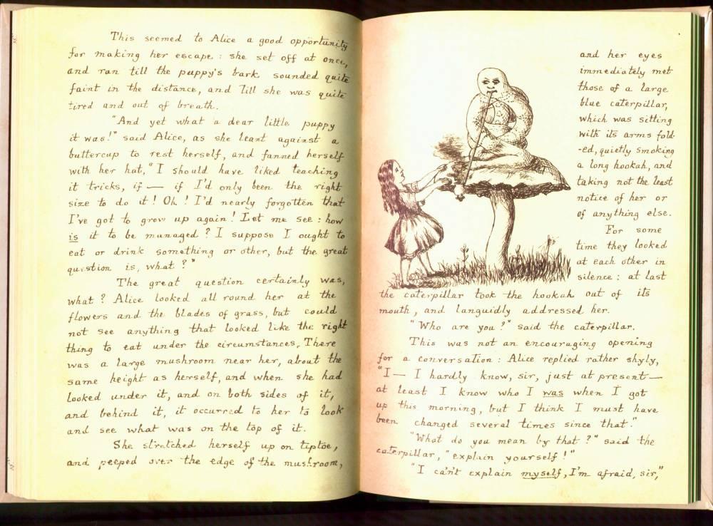 Alice s Adventures Underground 1886 Lewis Carroll told the story of Alice in Wonderland to