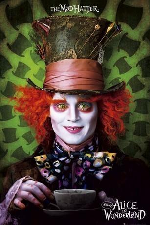 In 2010, Johnny Depp was tapped to play the Mad Hatter and he looks a bit scary possibly from a child s point of view.