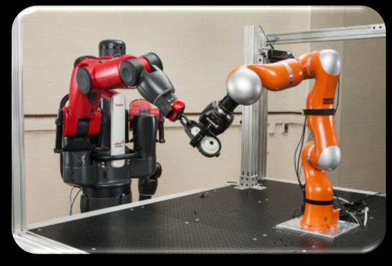 environments Robot / Robot cooperation Learning and decision making Reduced factory