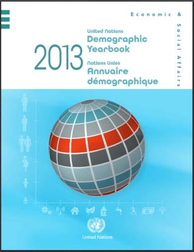 dissemination of population and vital statistics is the UN Demographic Yearbook