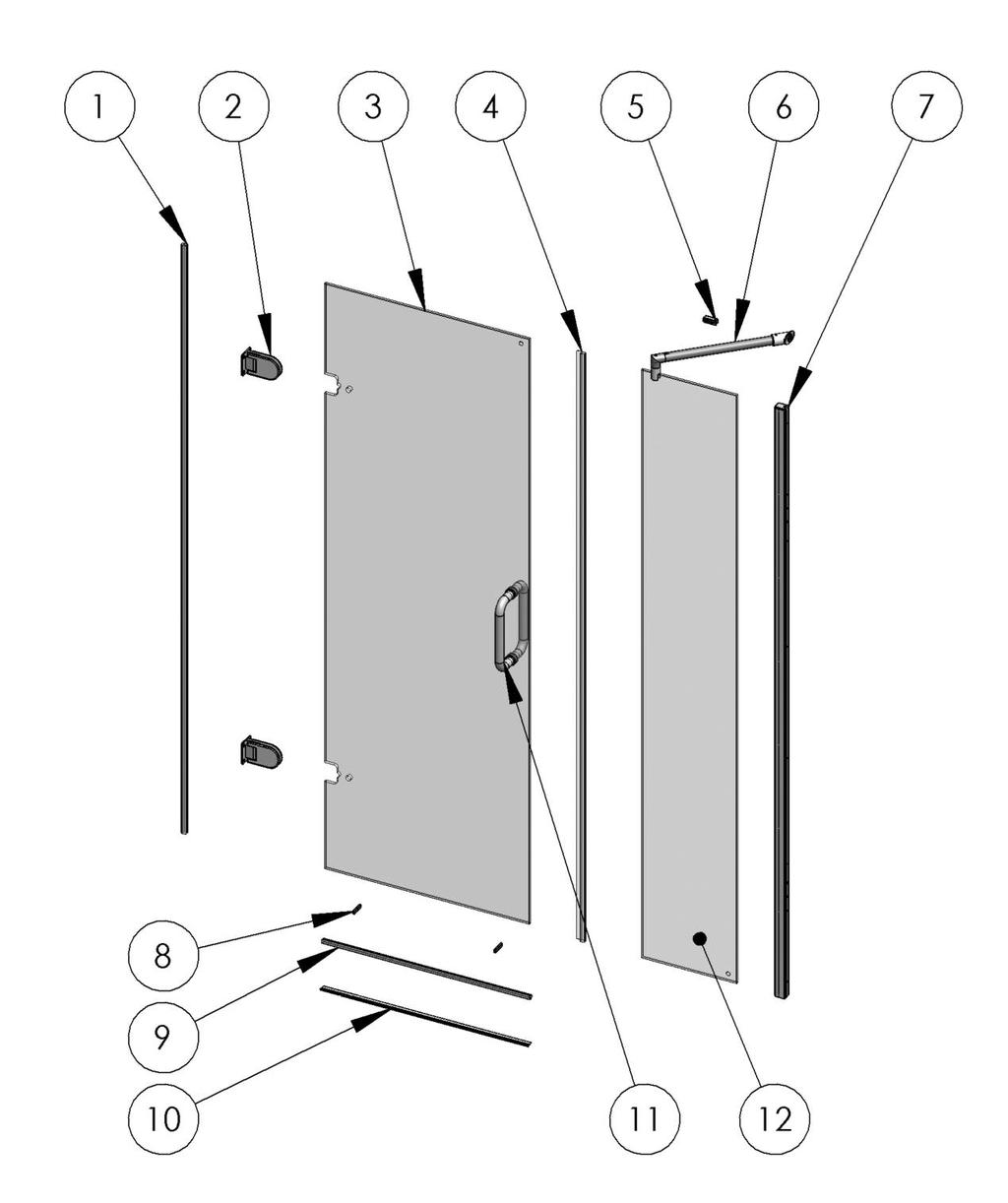 Single Door Parts List ITEM NO.