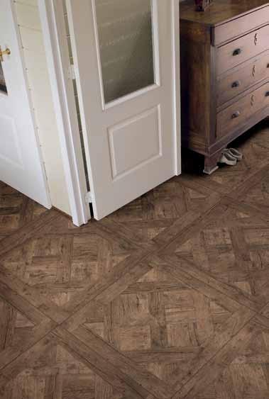 These hard-wearing Quick Step Arte tiles are perfect for an entrance hall.