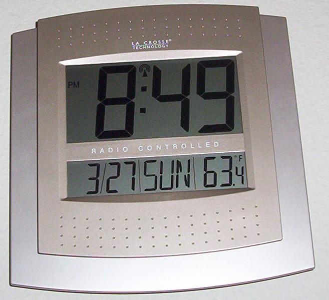 How about "atomic clocks" Consider one of these clocks.