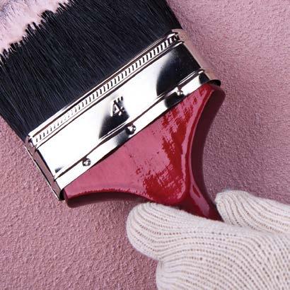 Plastering Parefeu Panel s smooth face finish requires minimal finishing.