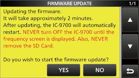 Insert the SD card into the transceiver. 3. Display the SD CARD screen. MENU» SET > SD Card 4.