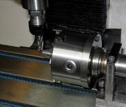 A drop of Locktite was used before screwing the pivot pin into the cylinder.