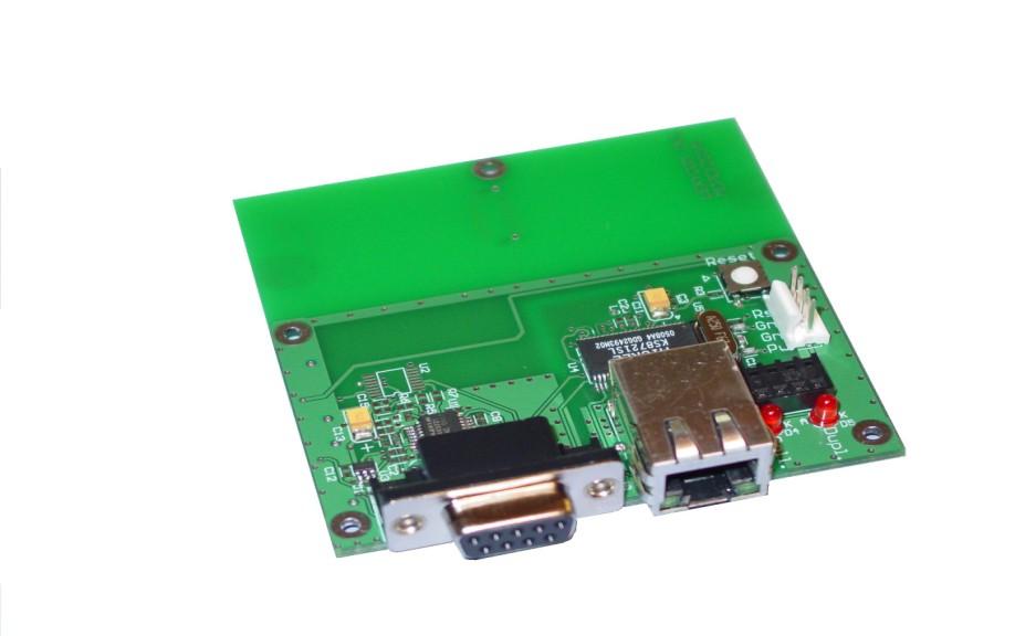O P T I O N 1 1 0 8 E T H E R N E T - S E R I A L S E R V E R Legacy serial devices are now IP addressable with the Ethernet/Serial server Provides Ethernet connectivity for RS232, RS422, and RS485