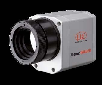 Infrared cameras enable non-contact temperature monitoring of the cooling process from a safe distance.