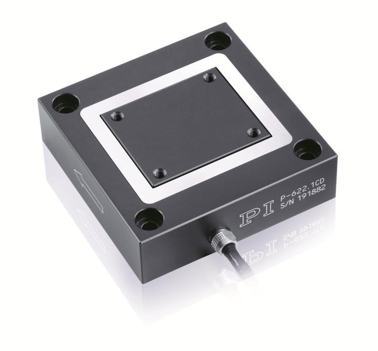 PIHera Piezo Linear Precision Positioner Variable Travel Ranges and Axis Configuration P-620.1 P-629.1 Travel ranges 50 to 1800 µm Resolution to 0.1 nm Linearity error 0.